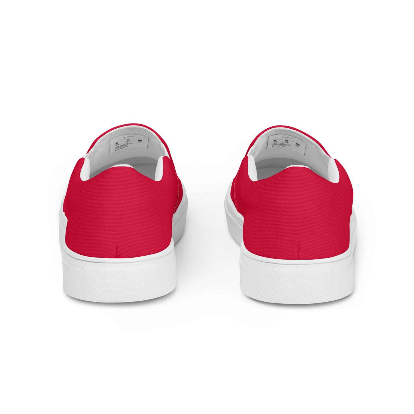 ВИКИНГ Original Lipstick Red Slip On Canvas Shoes Men’s