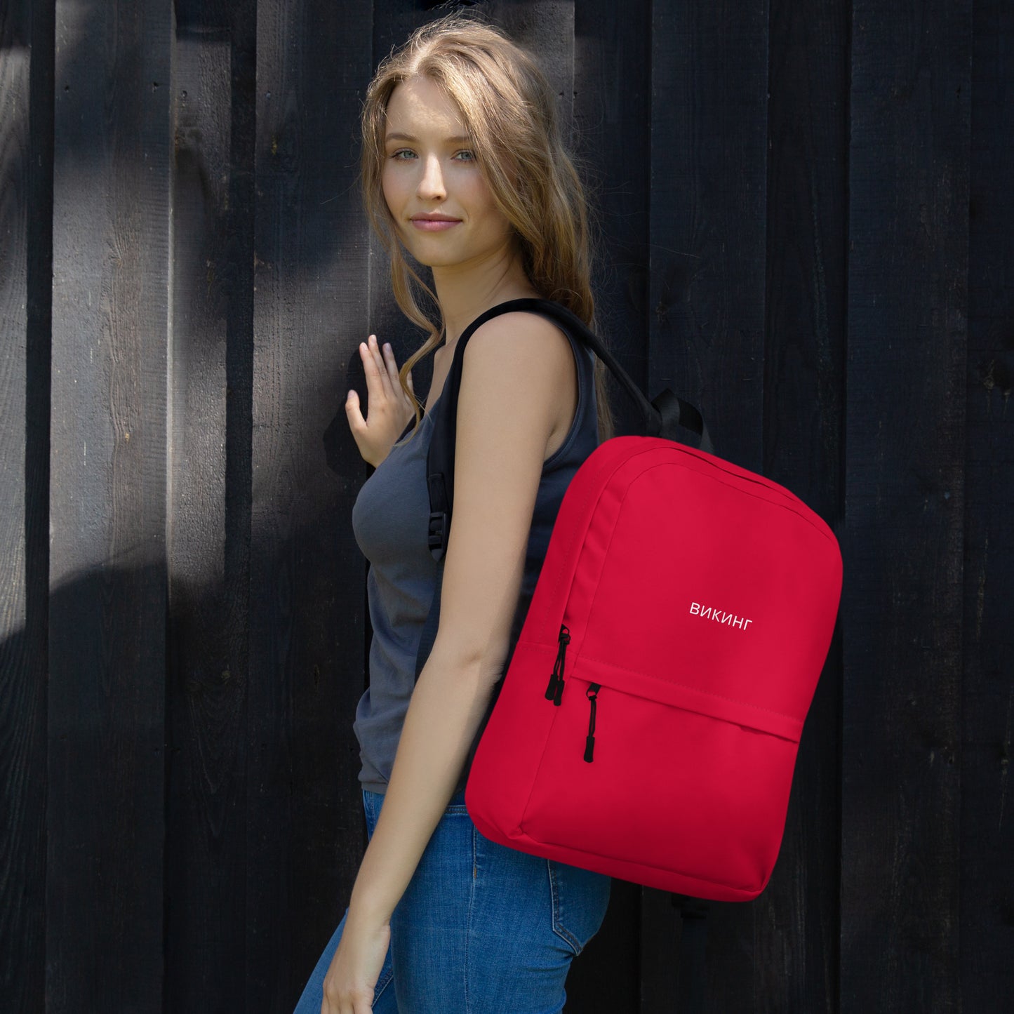 ВИКИНГ Original Lipstick Red Backpack