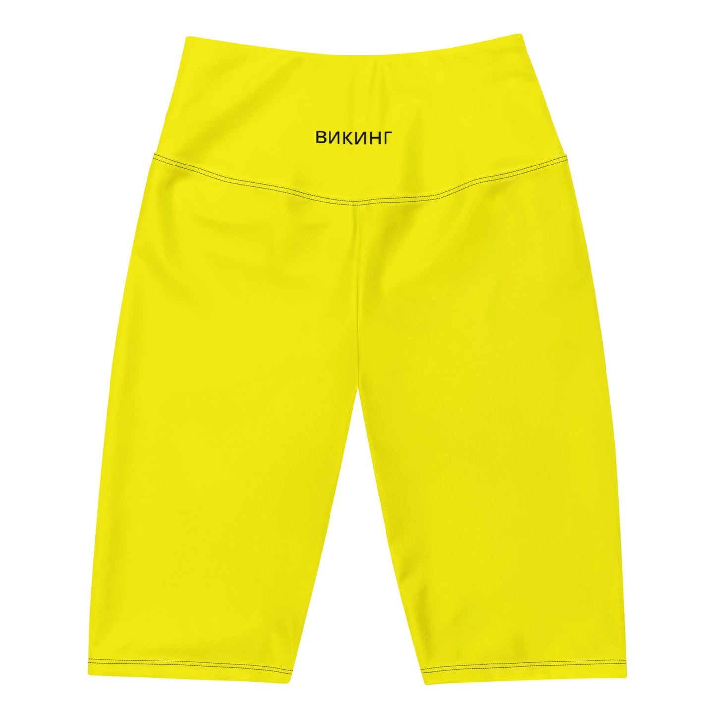 ВИКИНГ Original Bumble Bee Yellow Biker Shorts