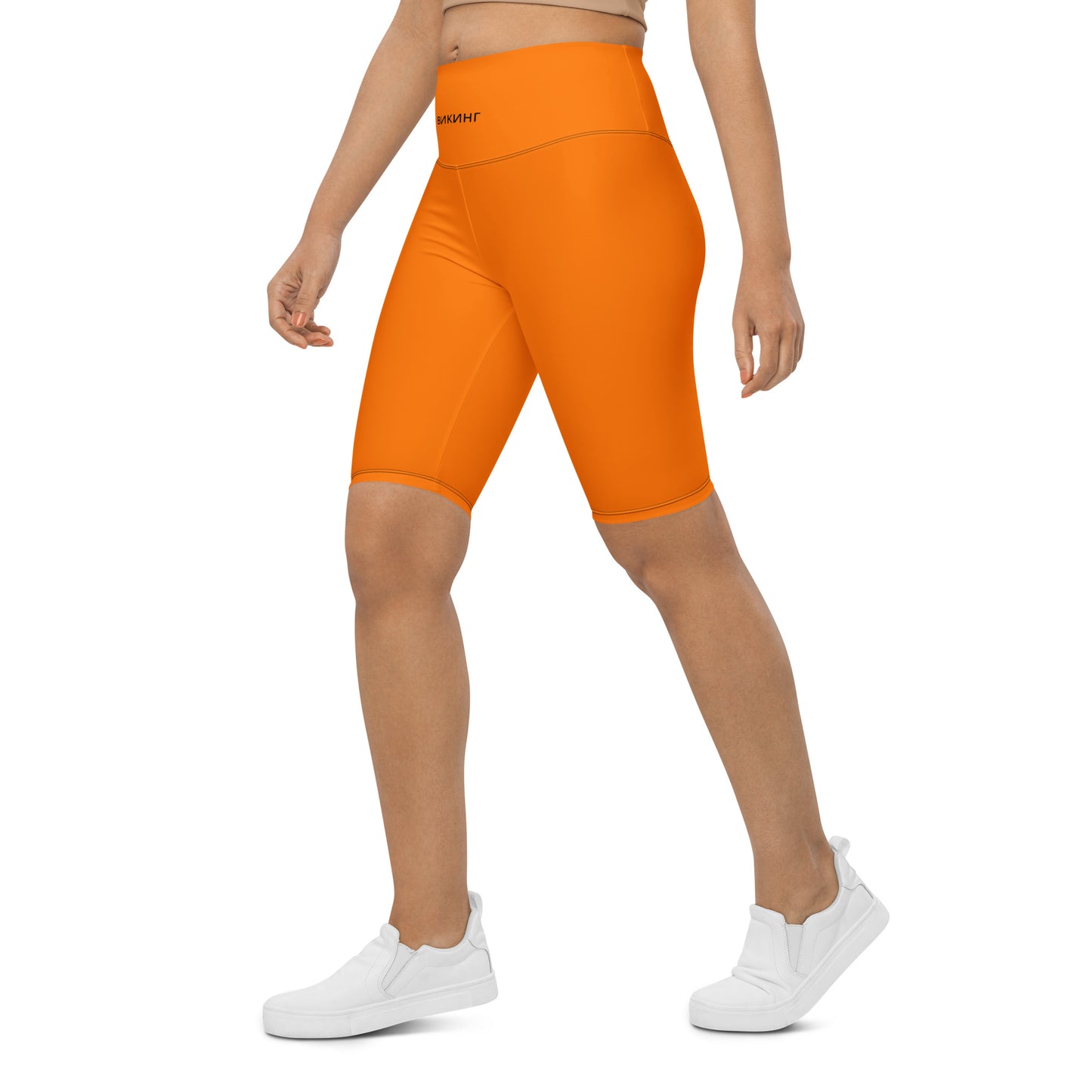 ВИКИНГ Original Tangerine Orange Biker Shorts