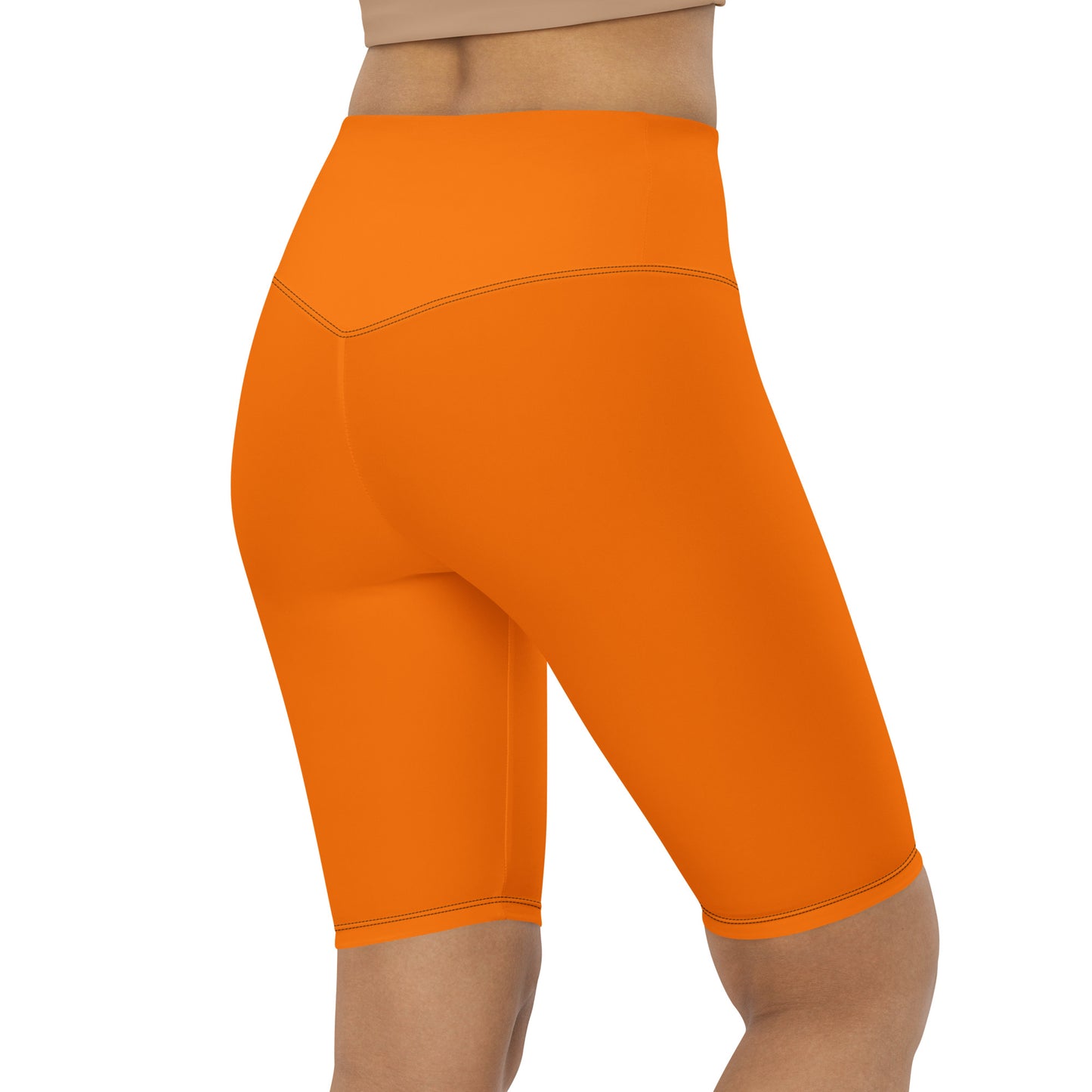 ВИКИНГ Original Tangerine Orange Biker Shorts