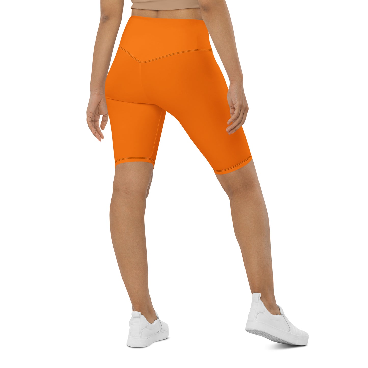 ВИКИНГ Original Tangerine Orange Biker Shorts