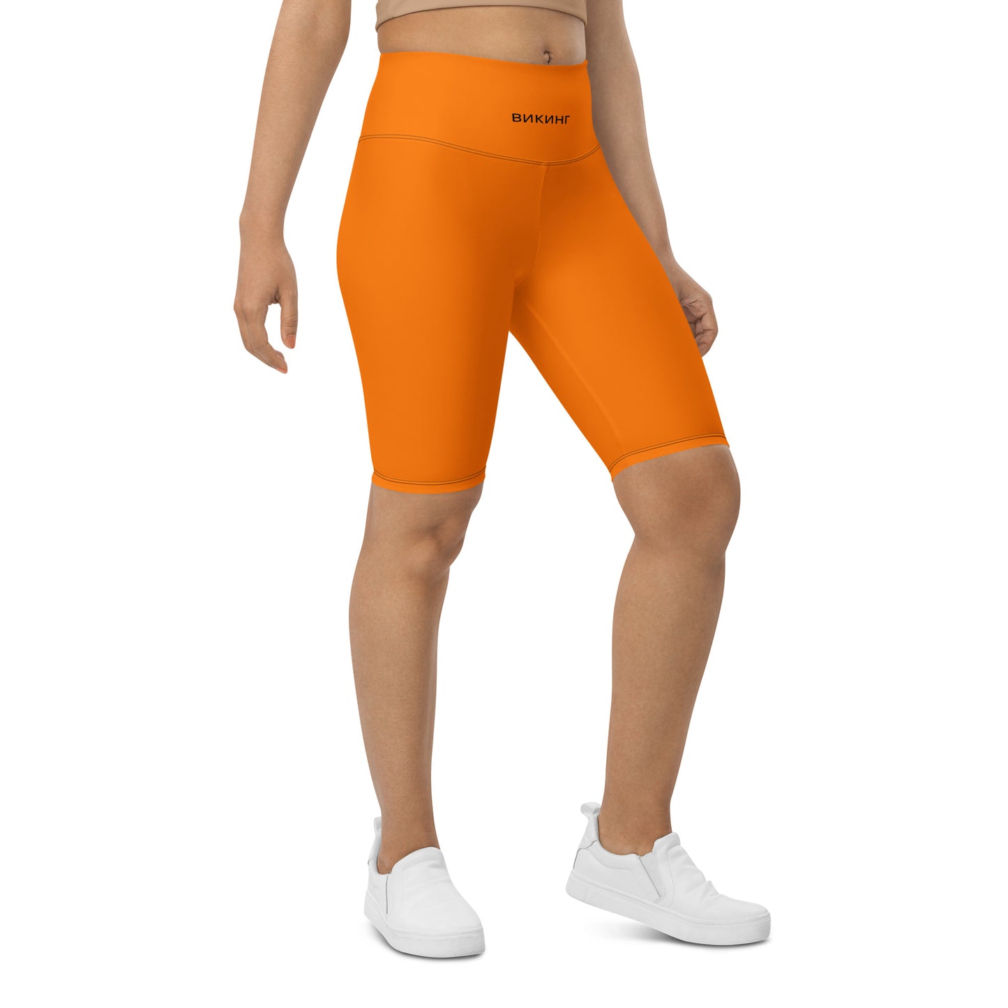 ВИКИНГ Original Tangerine Orange Biker Shorts