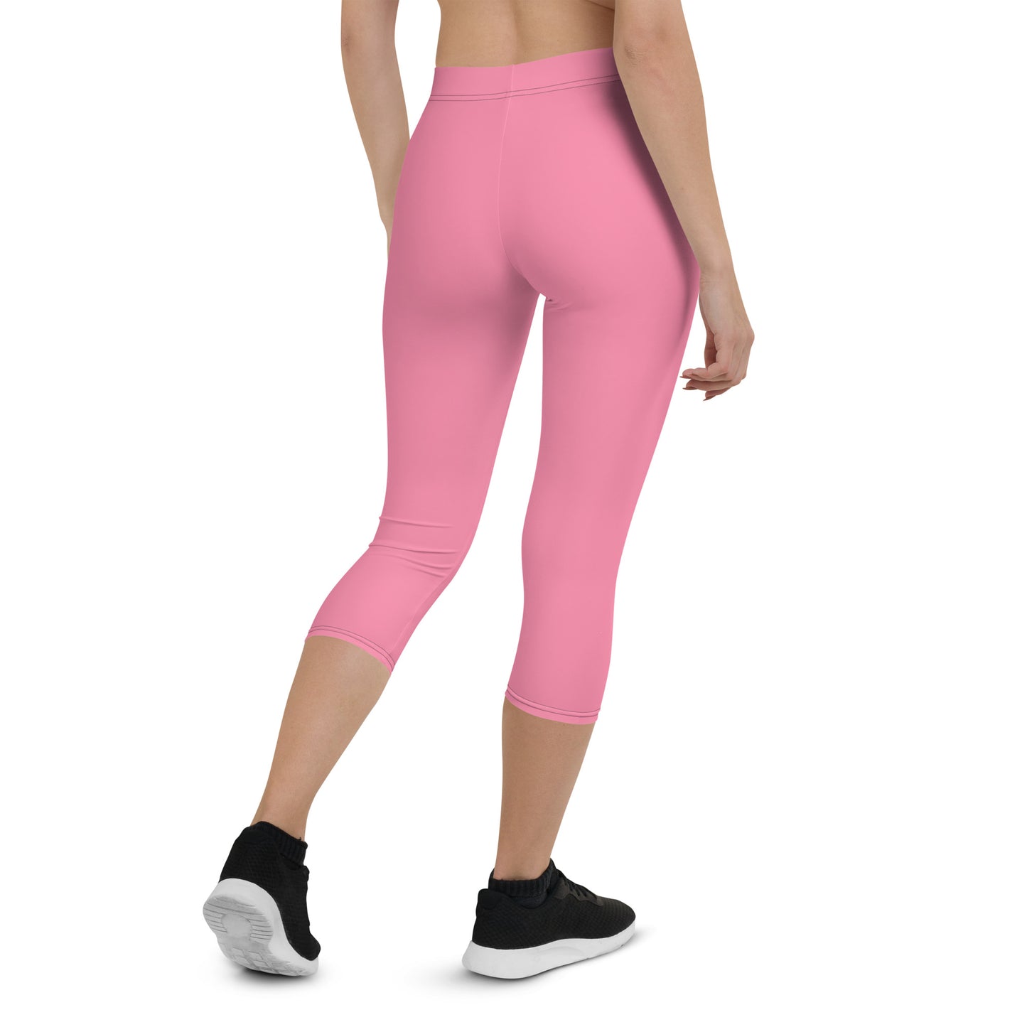 ВИКИНГ Original Bubble Gum Pink Performance Capri Leggings