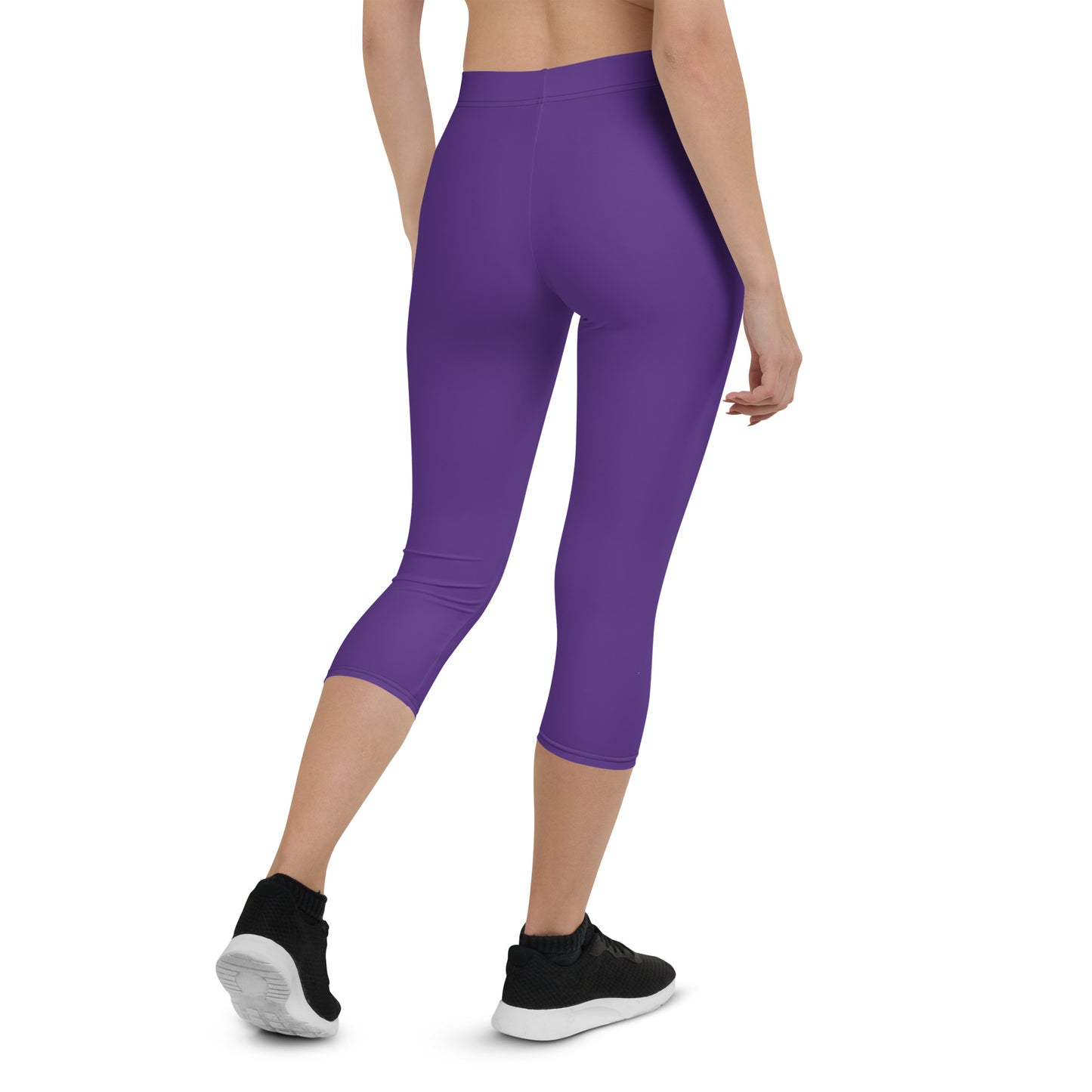 ВИКИНГ Original Plum Purple Performance Capri Leggings