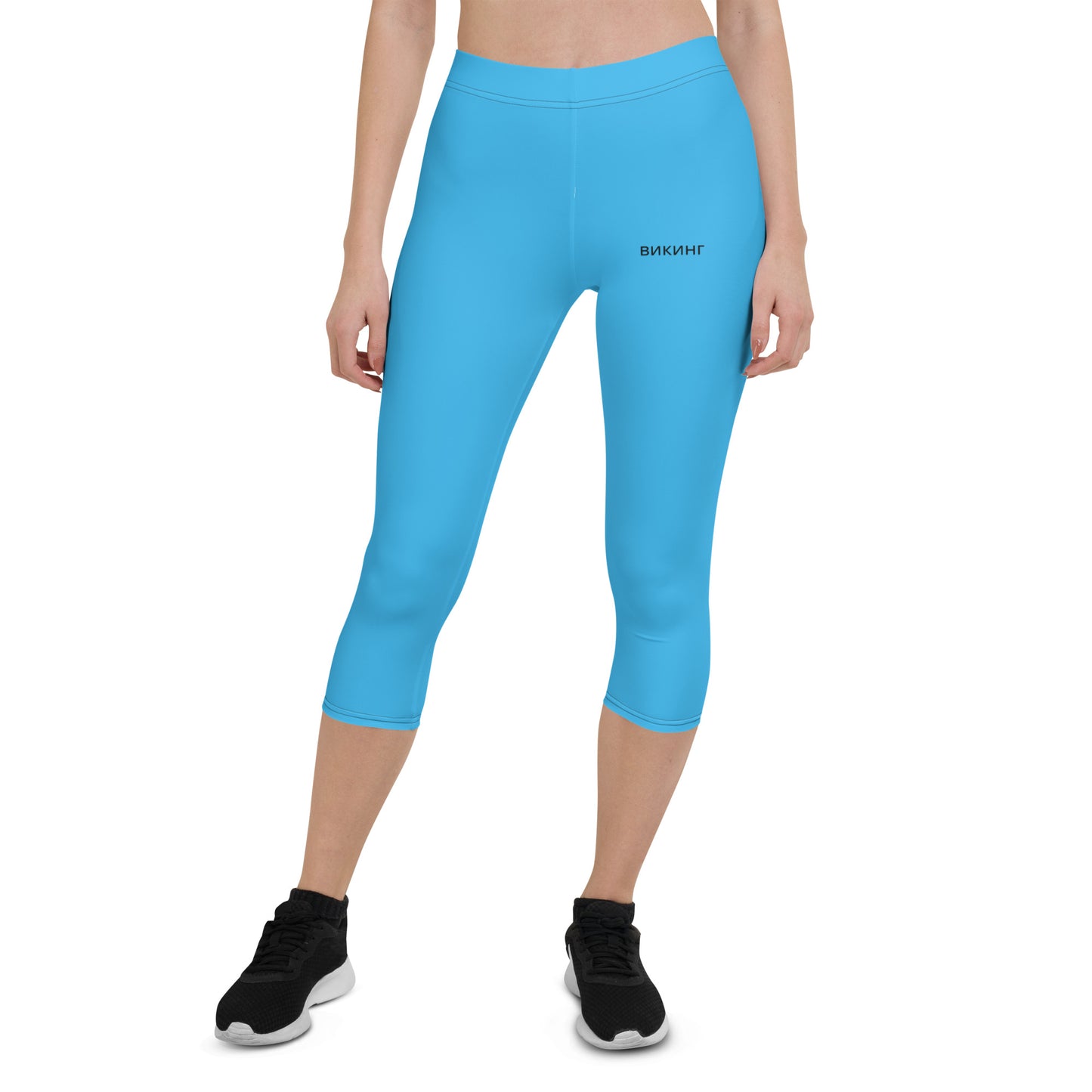 ВИКИНГ Original Olympic Blue Performance Capri Leggings