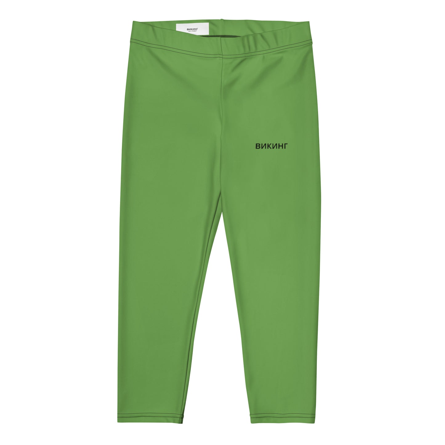 ВИКИНГ Original Shamrock Green Performance Capri Leggings