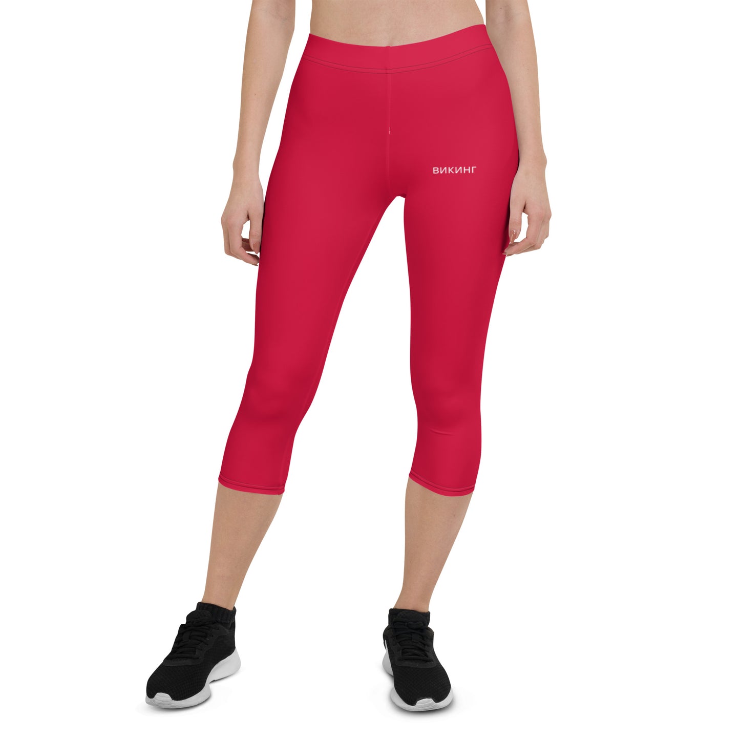 ВИКИНГ Original Lipstick Red Performance Capri Leggings