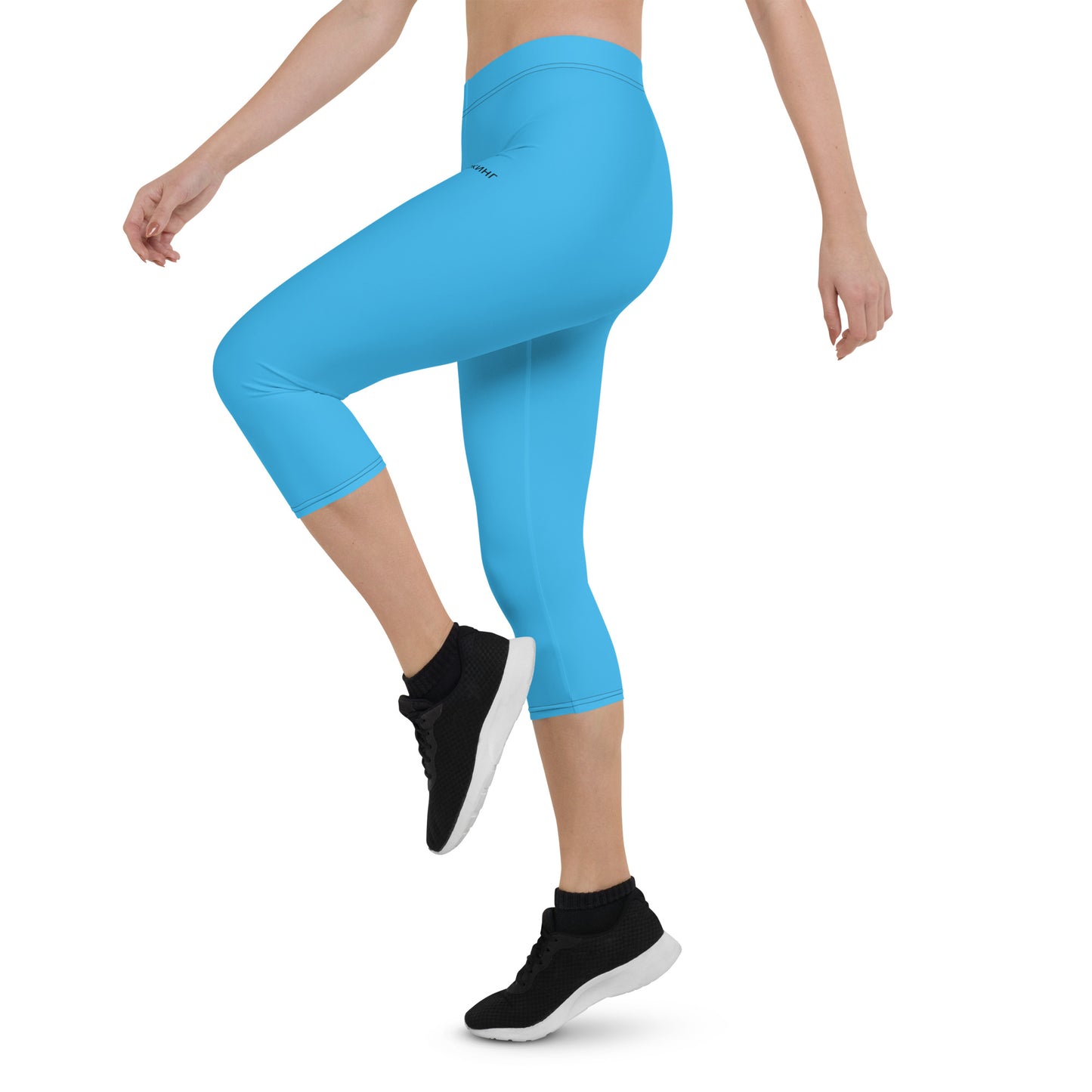 ВИКИНГ Original Olympic Blue Performance Capri Leggings