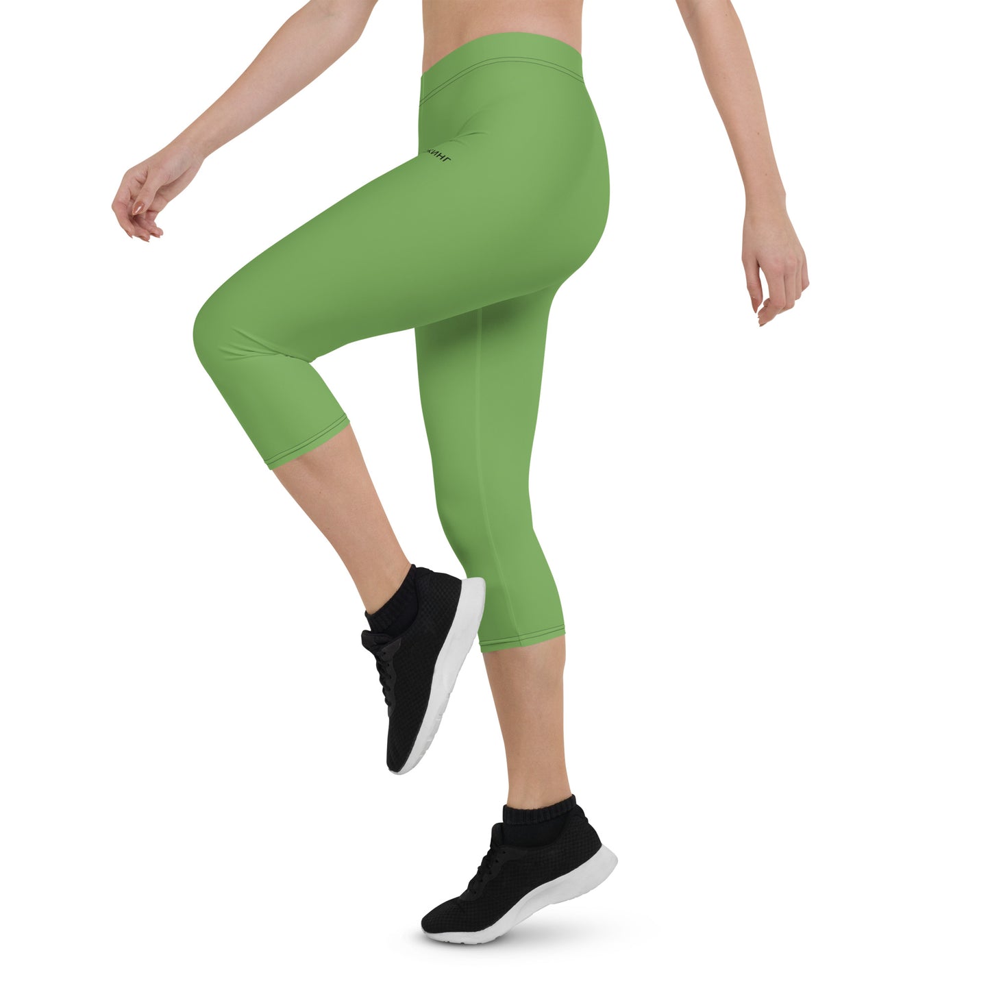 ВИКИНГ Original Shamrock Green Performance Capri Leggings