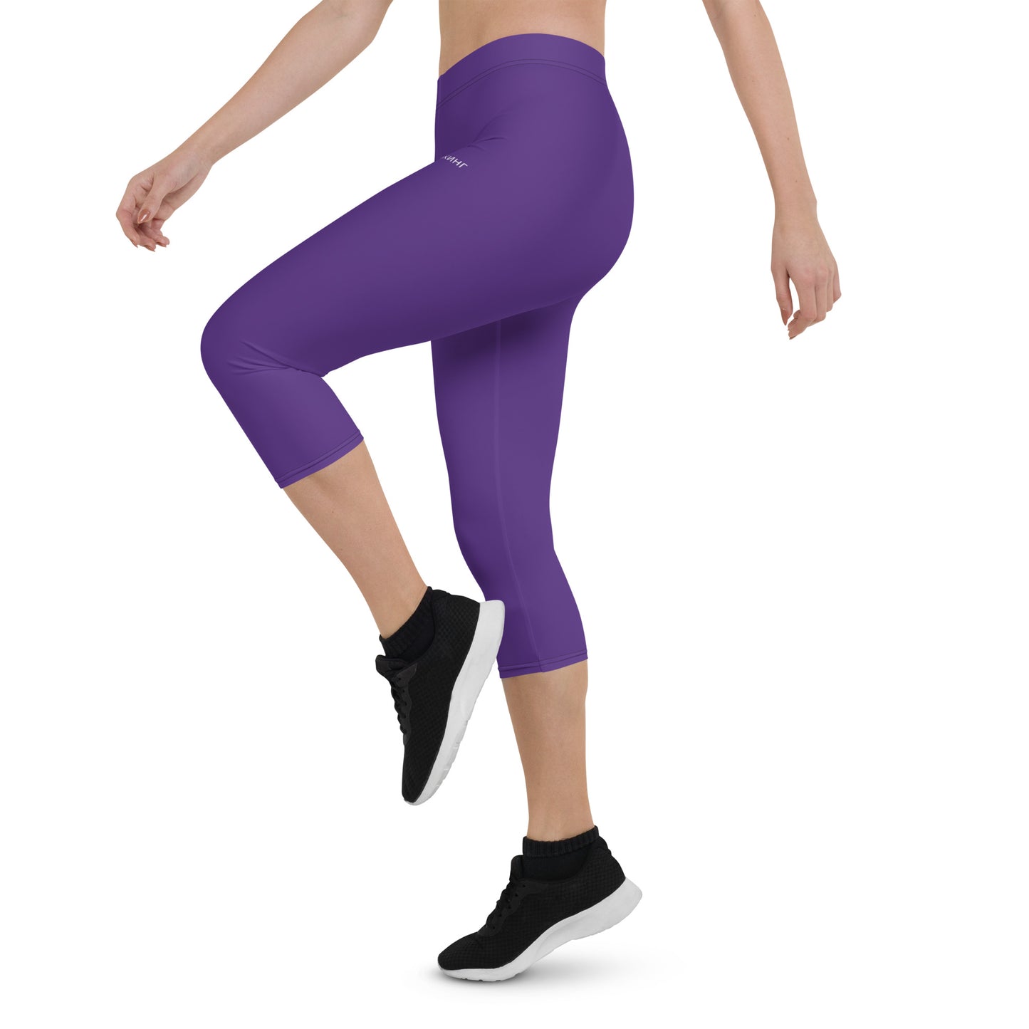 ВИКИНГ Original Plum Purple Performance Capri Leggings