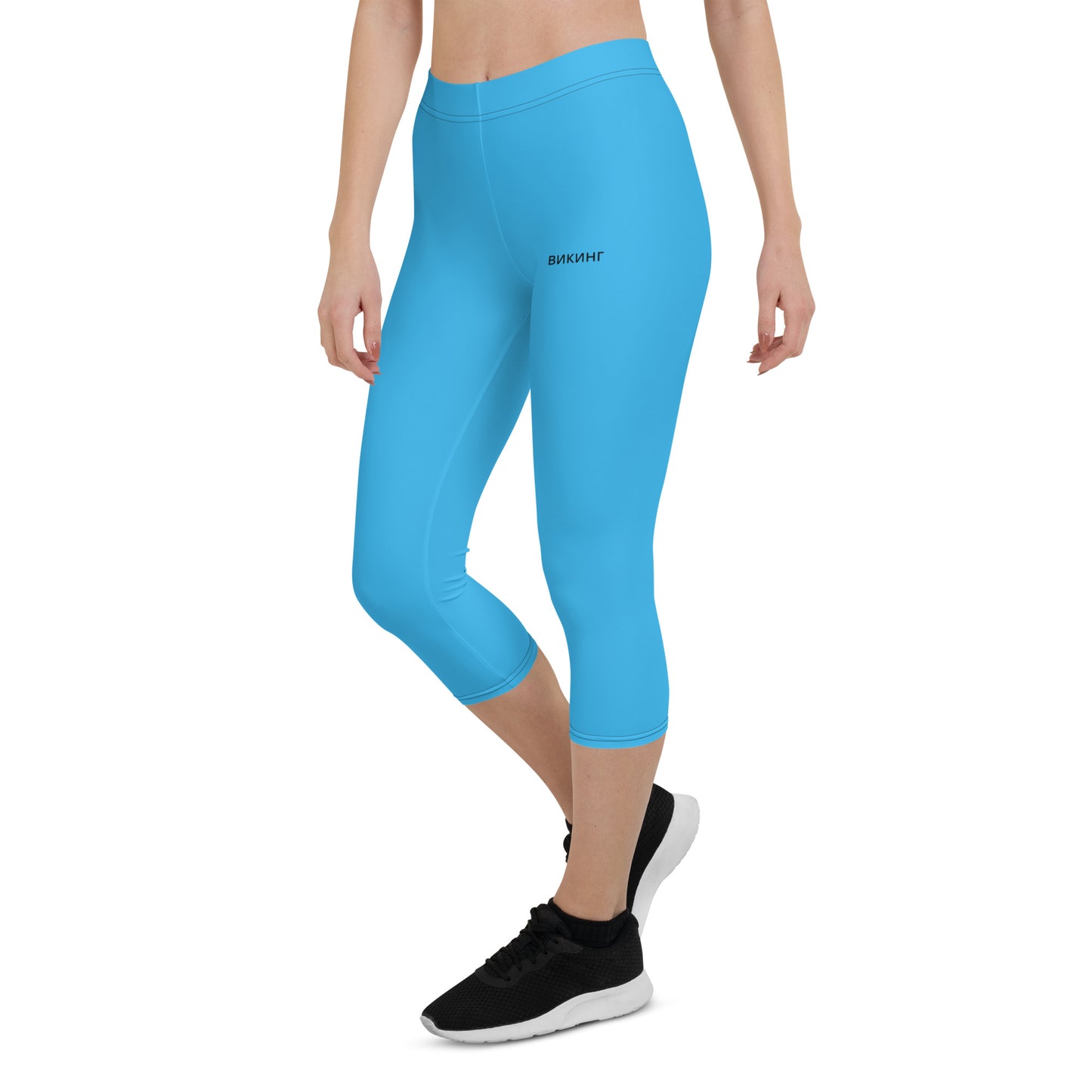 ВИКИНГ Original Olympic Blue Performance Capri Leggings