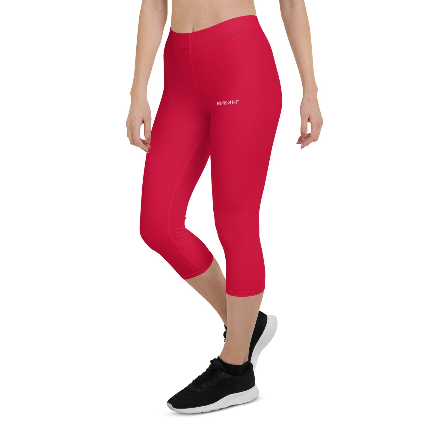 ВИКИНГ Original Lipstick Red Performance Capri Leggings