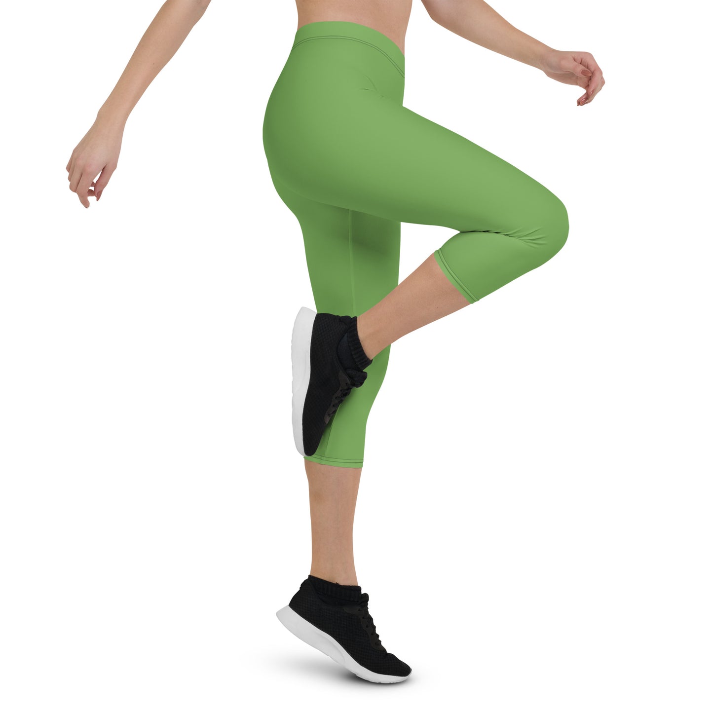 ВИКИНГ Original Shamrock Green Performance Capri Leggings