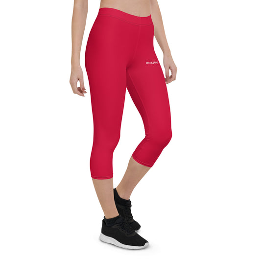 ВИКИНГ Original Lipstick Red Performance Capri Leggings