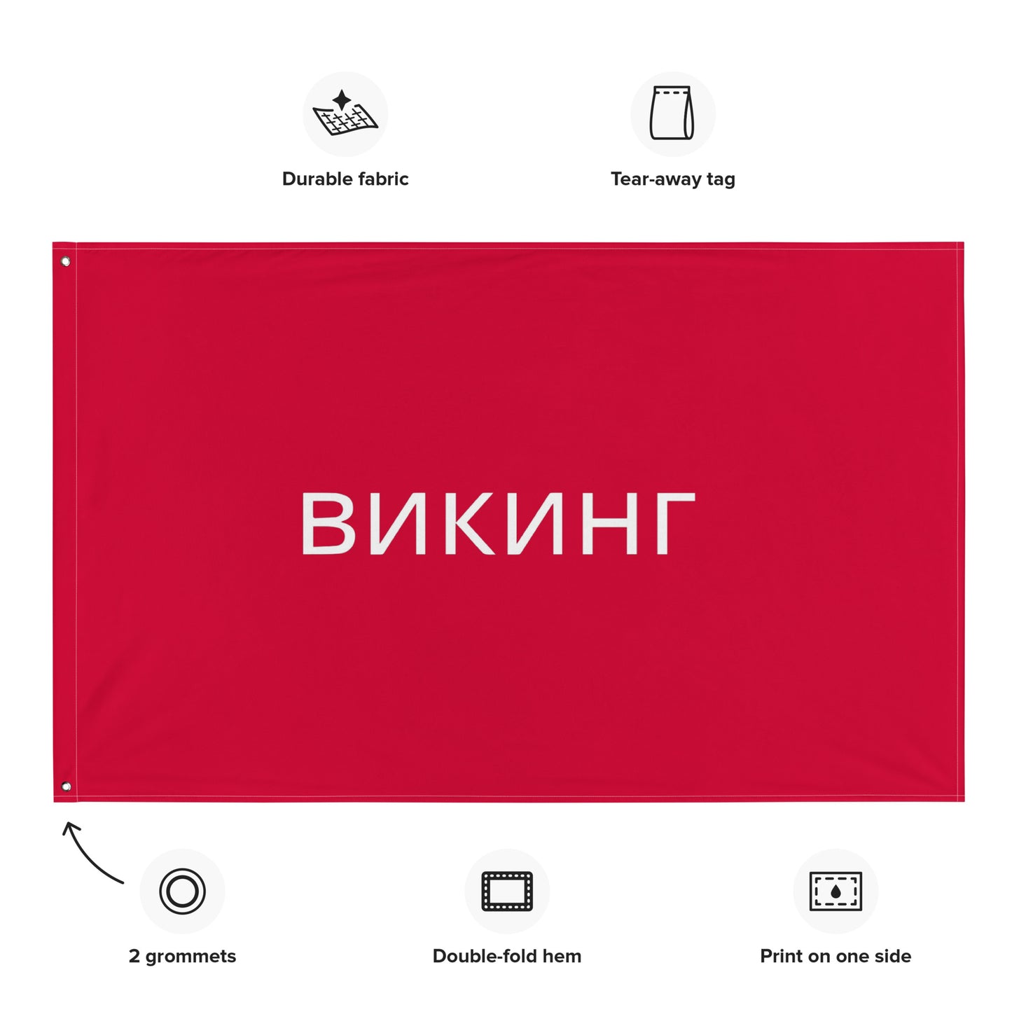 ВИКИНГ Original Lipstick Red Flag