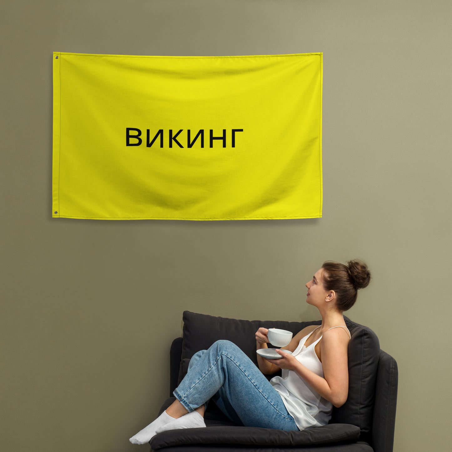 ВИКИНГ Original Bumble Bee Yellow Flag