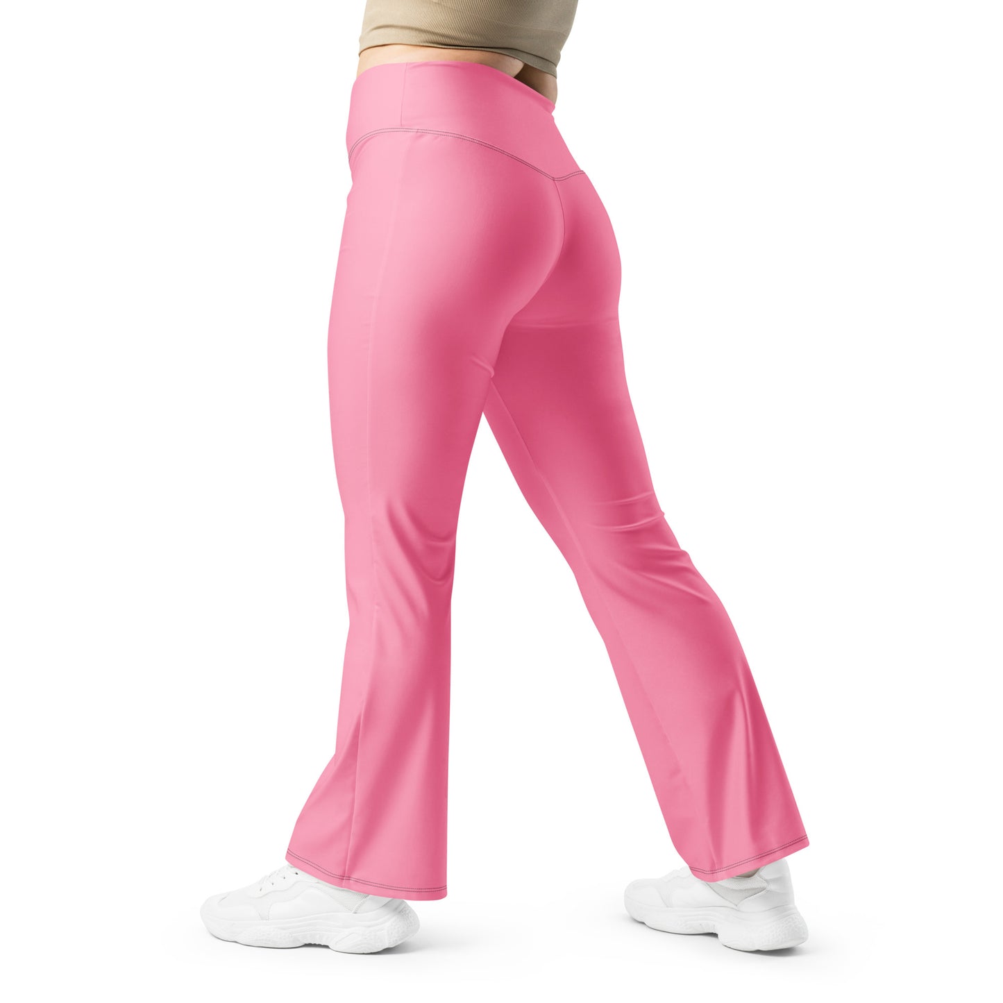 ВИКИНГ Original Bubble Gum Pink Flare Leggings