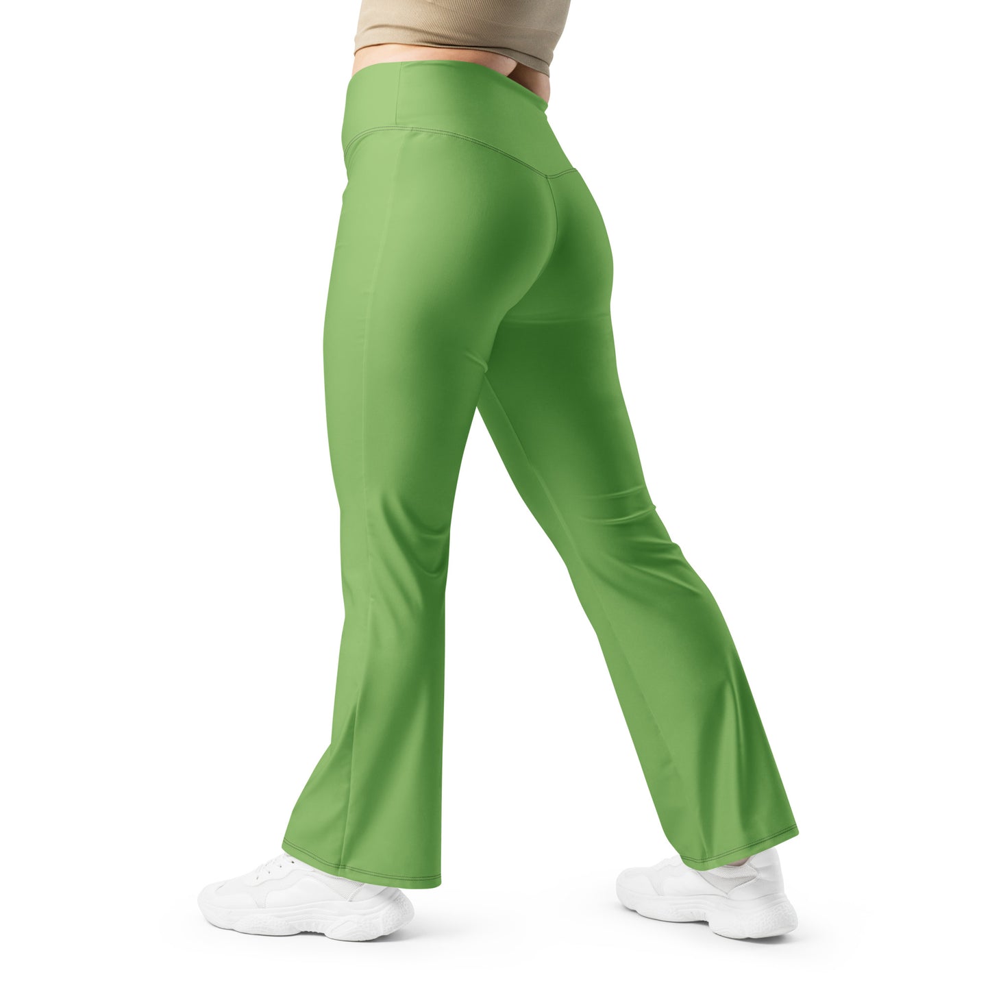 ВИКИНГ Original Shamrock Green Flare Leggings