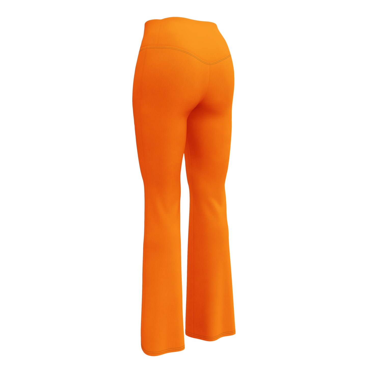 ВИКИНГ Original Tangerine Orange Flare Leggings