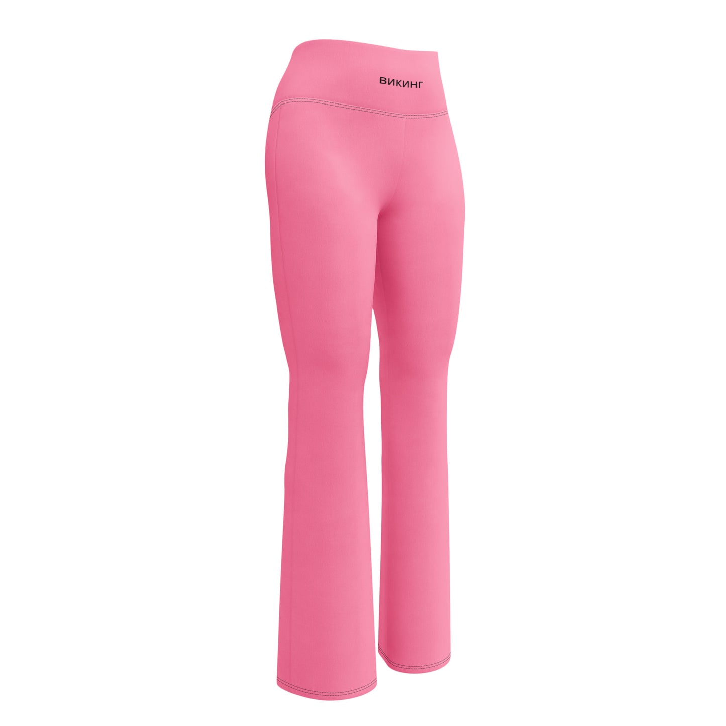 ВИКИНГ Original Bubble Gum Pink Flare Leggings