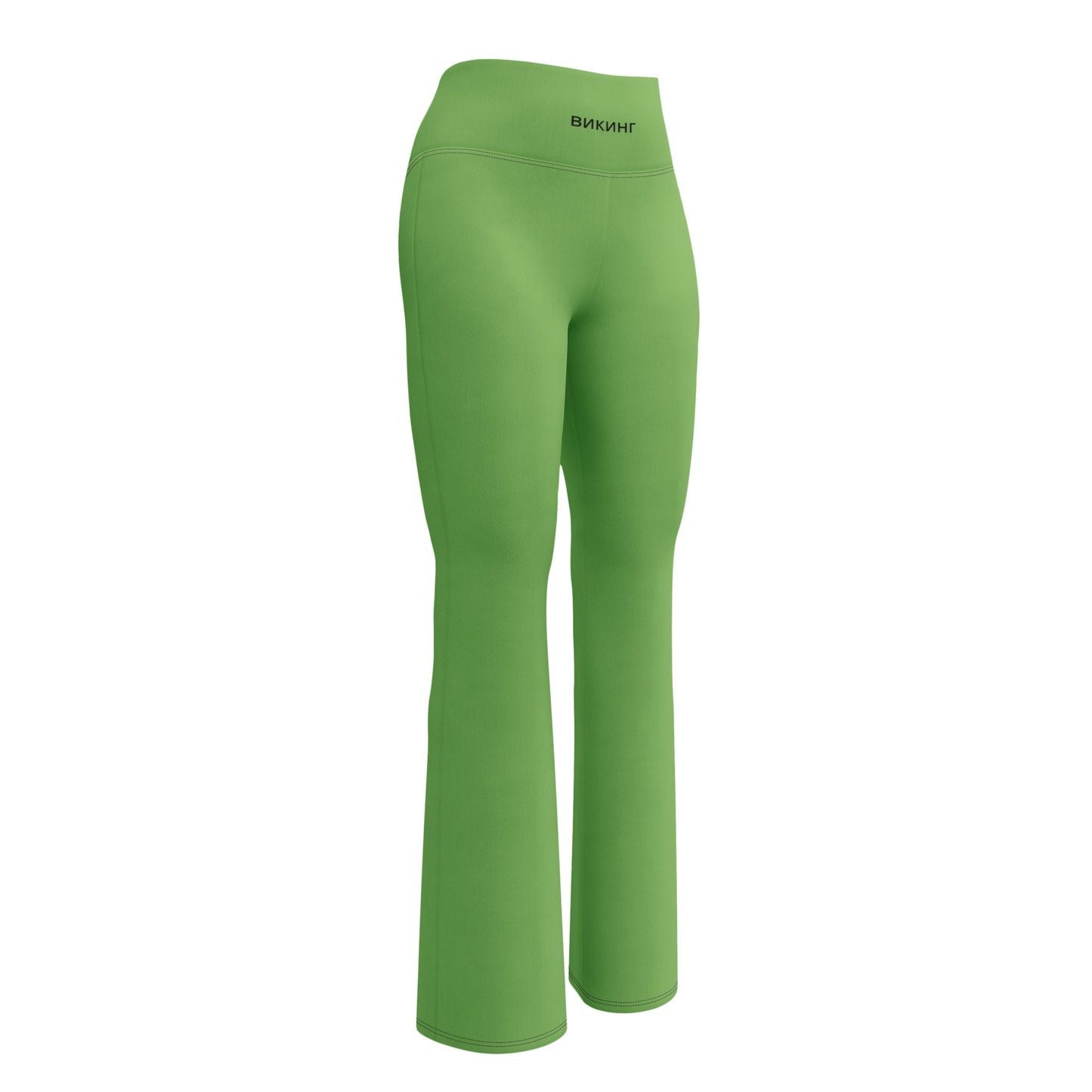 ВИКИНГ Original Shamrock Green Flare Leggings