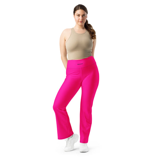 ВИКИНГ Original Bright Pink Flare Leggings