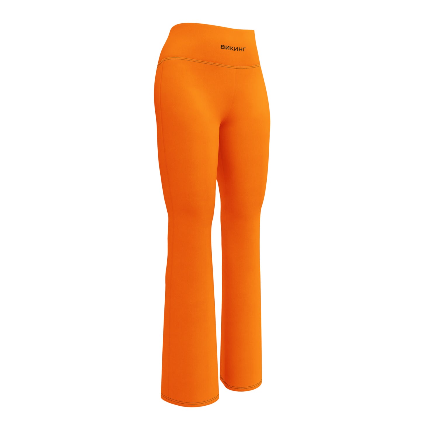 ВИКИНГ Original Tangerine Orange Flare Leggings