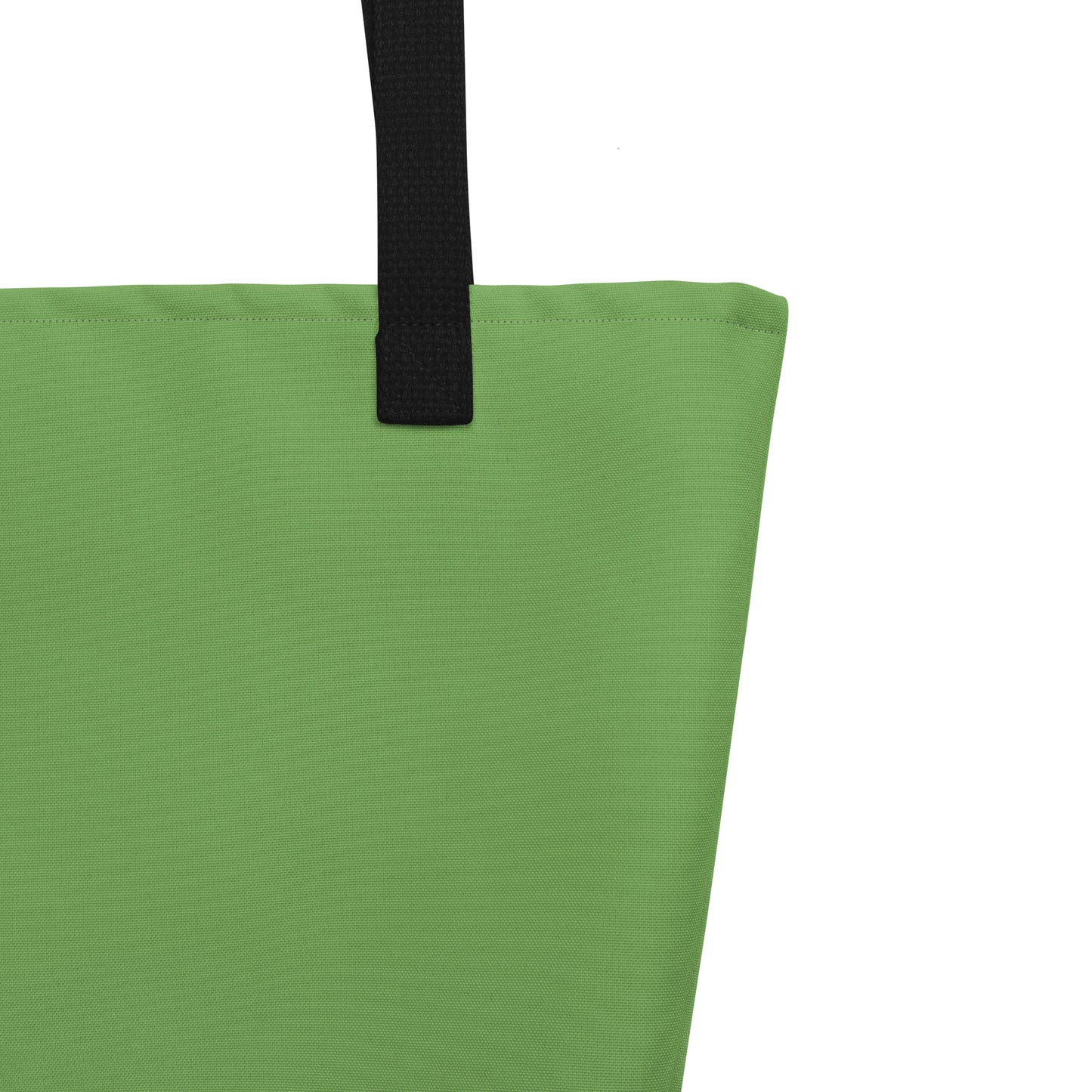 ВИКИНГ Original Shamrock Green Tote Bag Large with Pocket