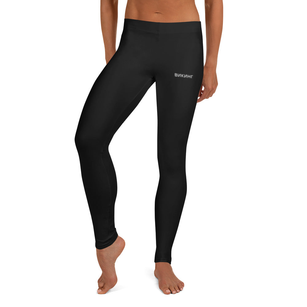 ВИКИНГ Original Midnight Black Performance Leggings