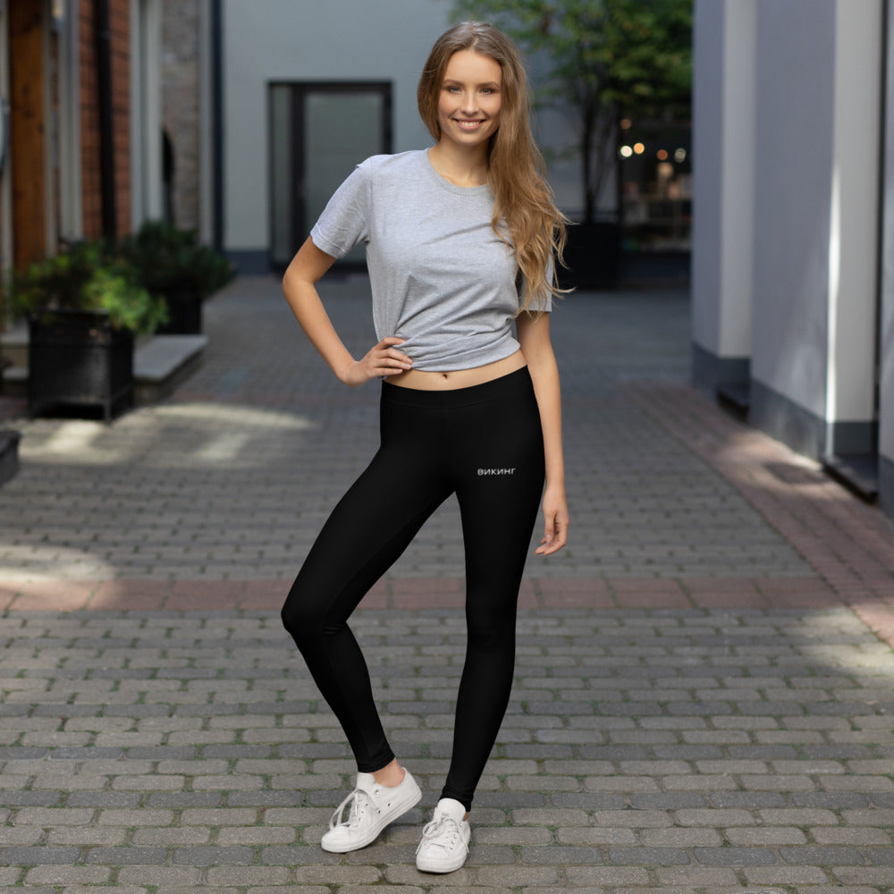 ВИКИНГ Original Midnight Black Performance Leggings