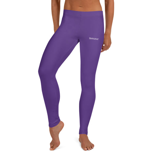 ВИКИНГ Original Plum Purple Performance Leggings