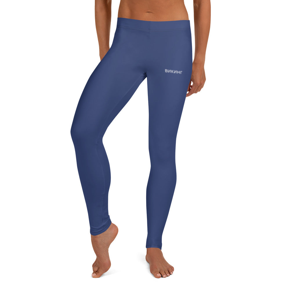 ВИКИНГ Original Navy Blue Performance Leggings