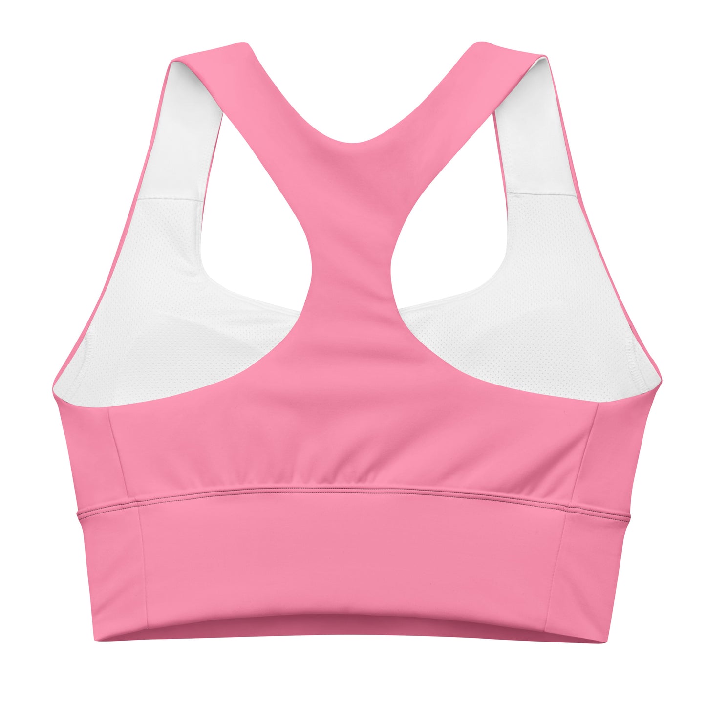 ВИКИНГ Original Bubble Gum Pink Longline Sports Bra