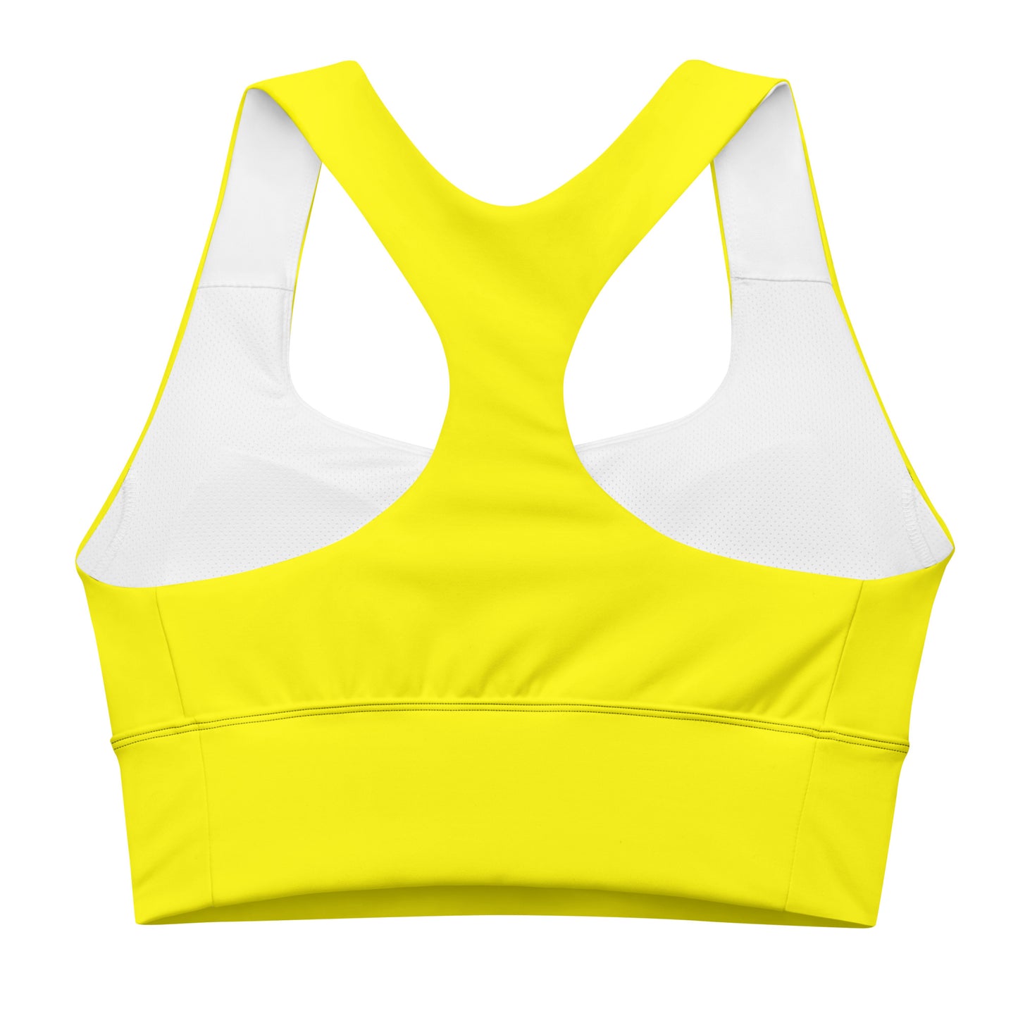 ВИКИНГ Original Bumble Bee Yellow Longline Sports Bra