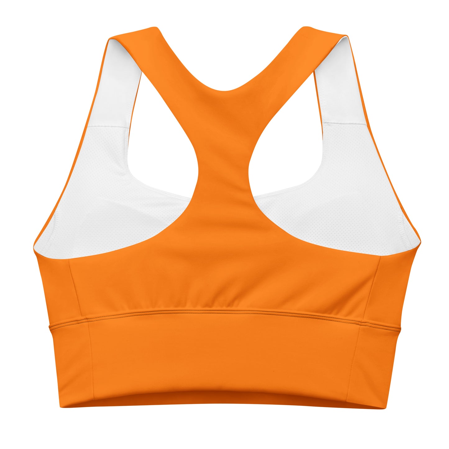 ВИКИНГ Original Tangerine Orange Longline Sports Bra