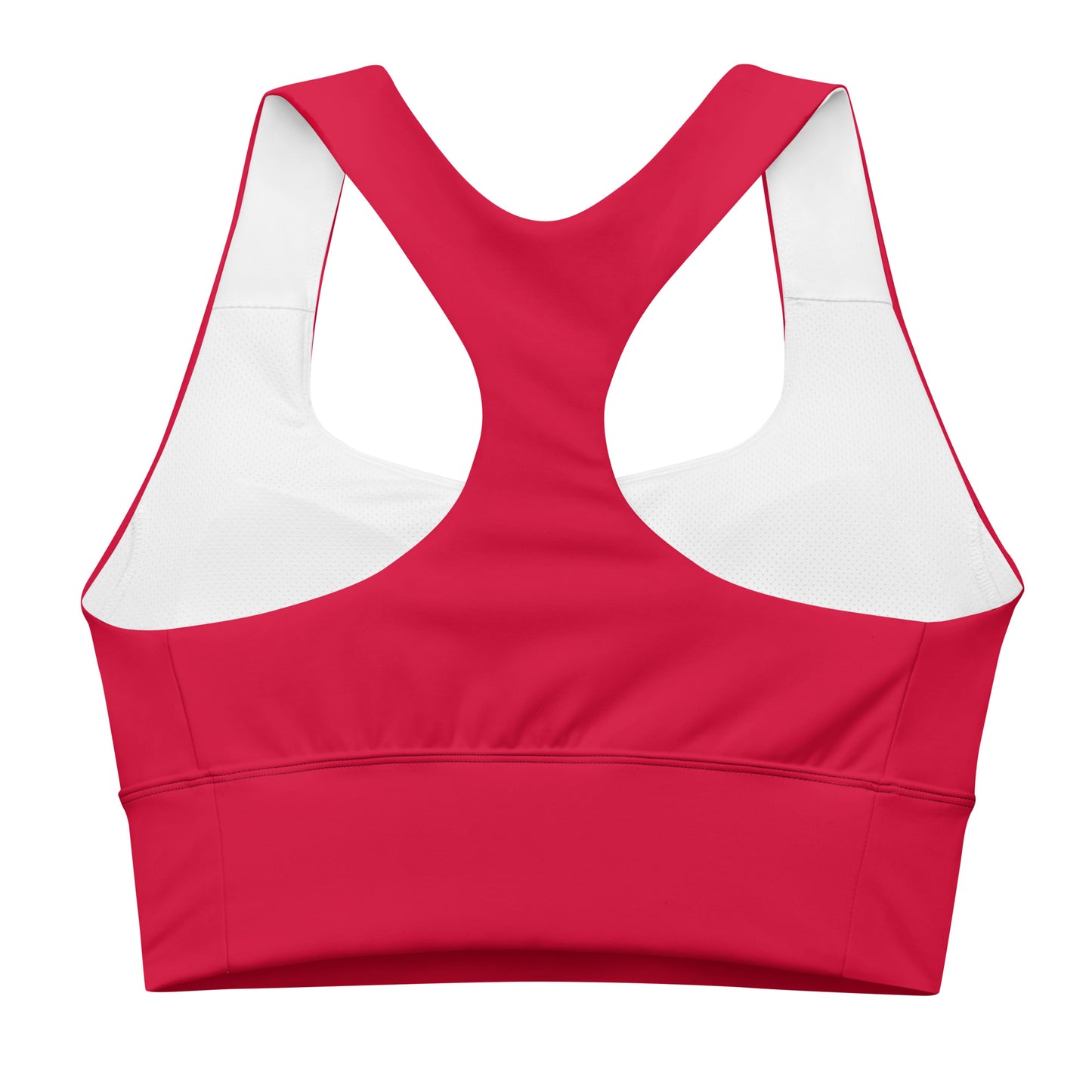 ВИКИНГ Original Lipstick Red Longline Sports Bra