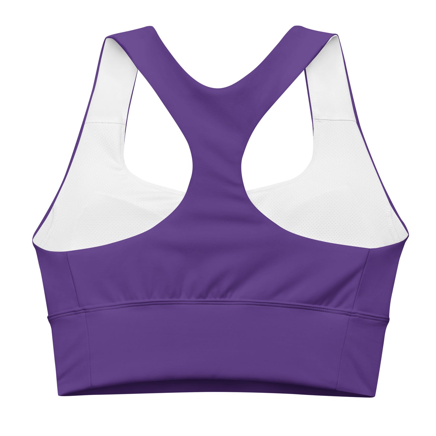 ВИКИНГ Original Plum Purple Longline Sports Bra