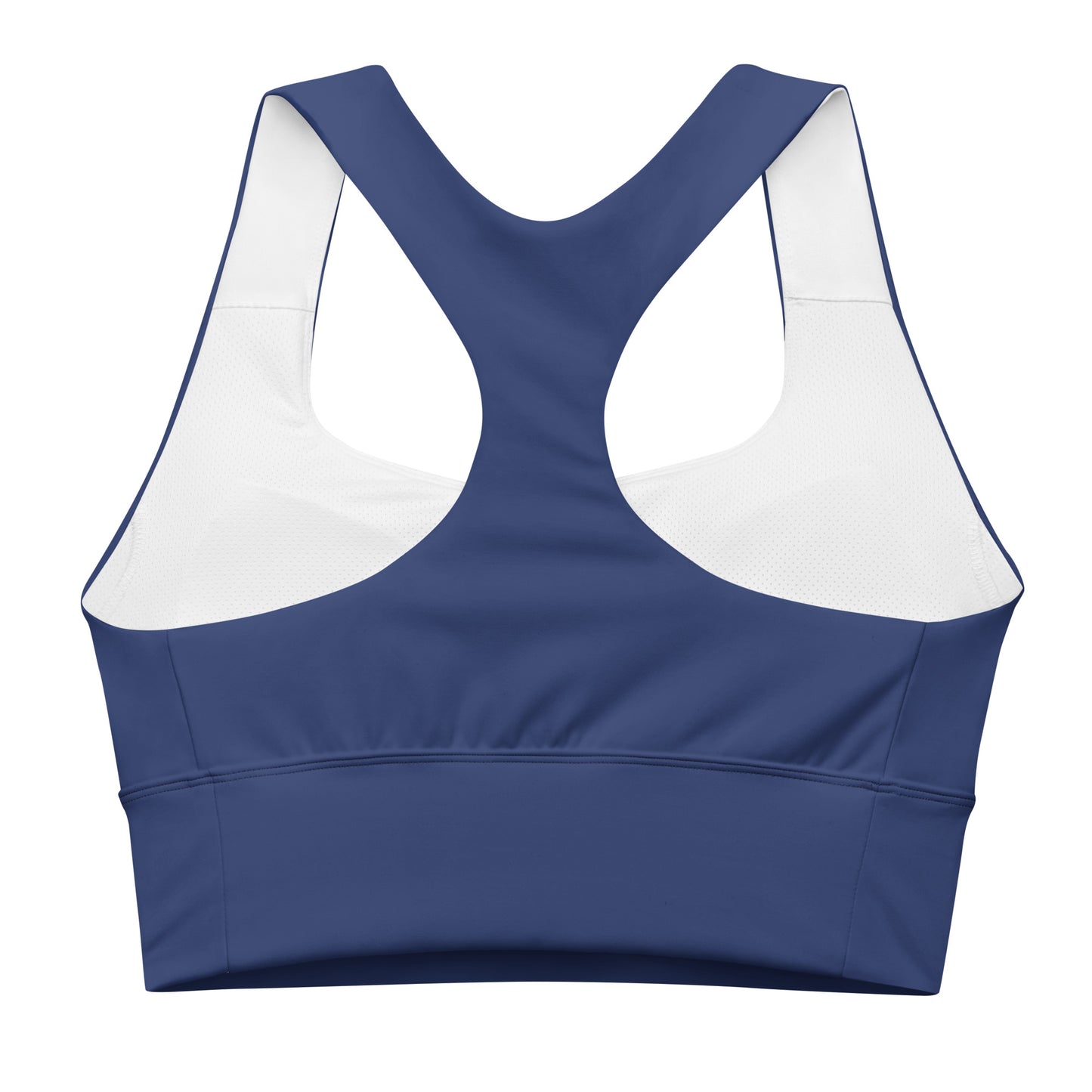 ВИКИНГ Original Navy Blue Longline Sports Bra