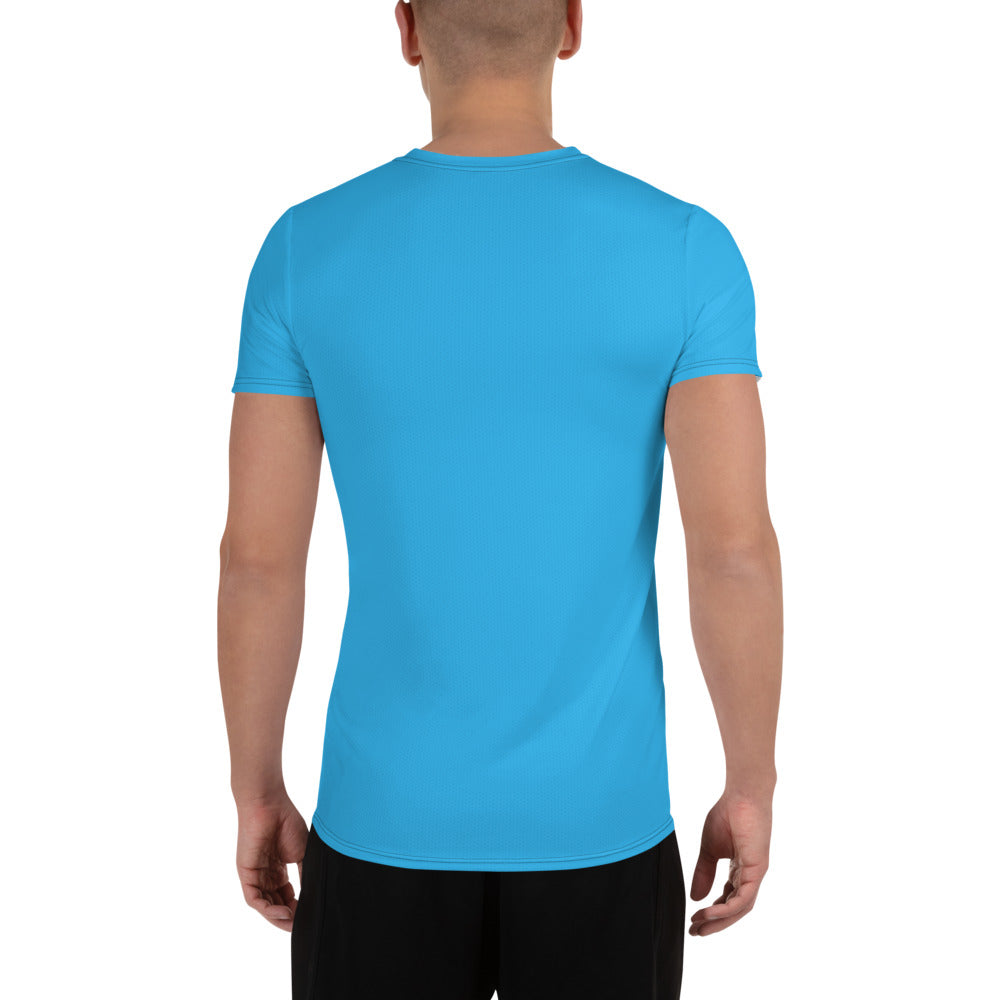 ВИКИНГ Original Olympic Blue Athletic T-Shirt Men’s