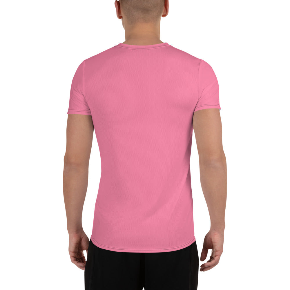 ВИКИНГ Original Bubble Gum Pink Athletic T-Shirt Men’s