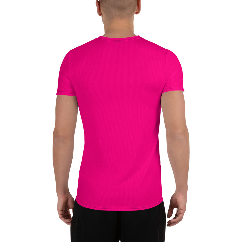 ВИКИНГ Original Bright Pink Athletic T-Shirt Men’s