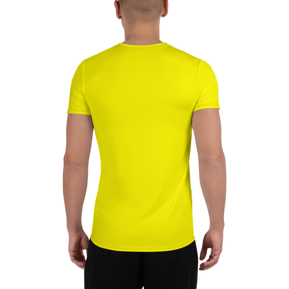 ВИКИНГ Original Bumble Bee Yellow Athletic T-Shirt Men’s