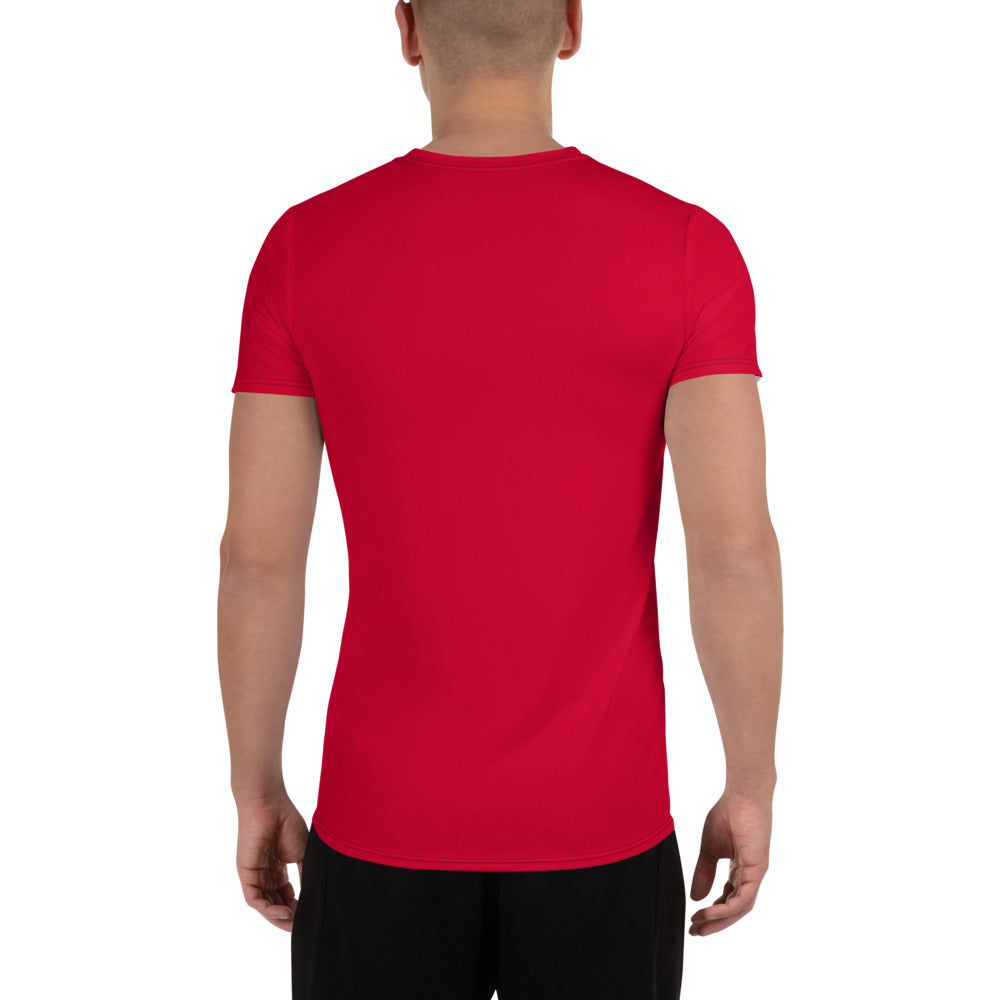 ВИКИНГ Original Lipstick Red Athletic T-Shirt Men’s