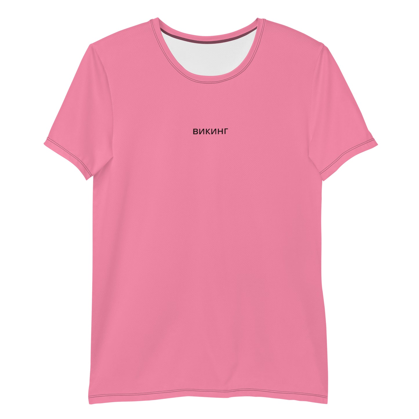 ВИКИНГ Original Bubble Gum Pink Athletic T-Shirt Men’s