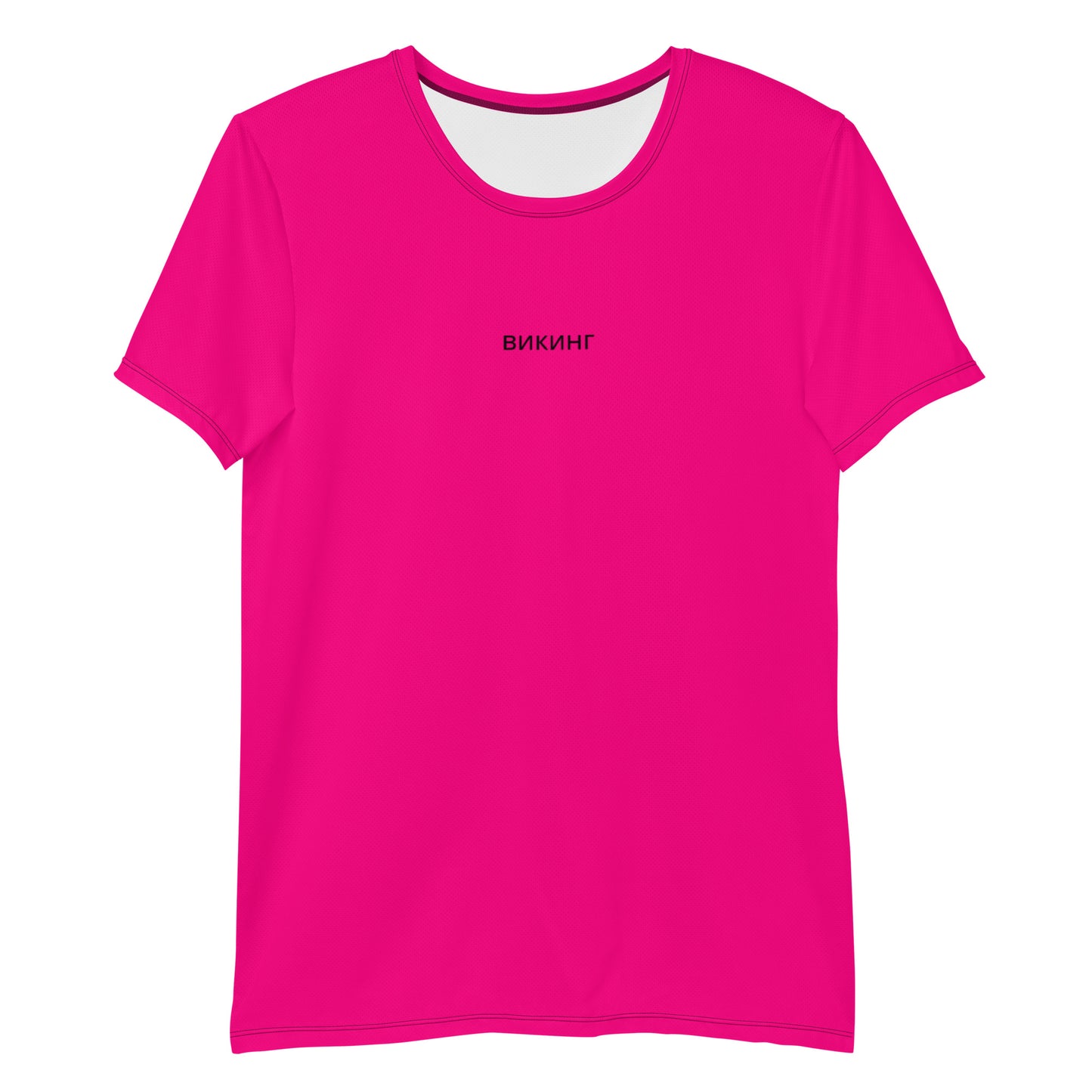 ВИКИНГ Original Bright Pink Athletic T-Shirt Men’s