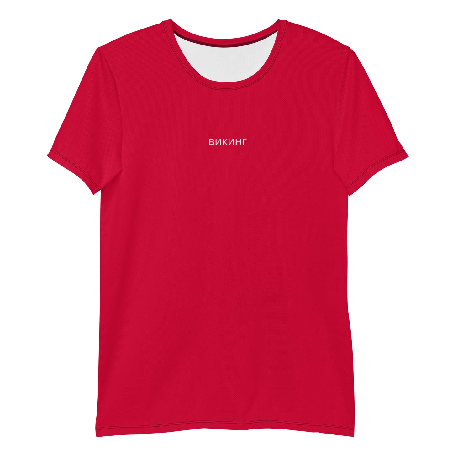 ВИКИНГ Original Lipstick Red Athletic T-Shirt Men’s