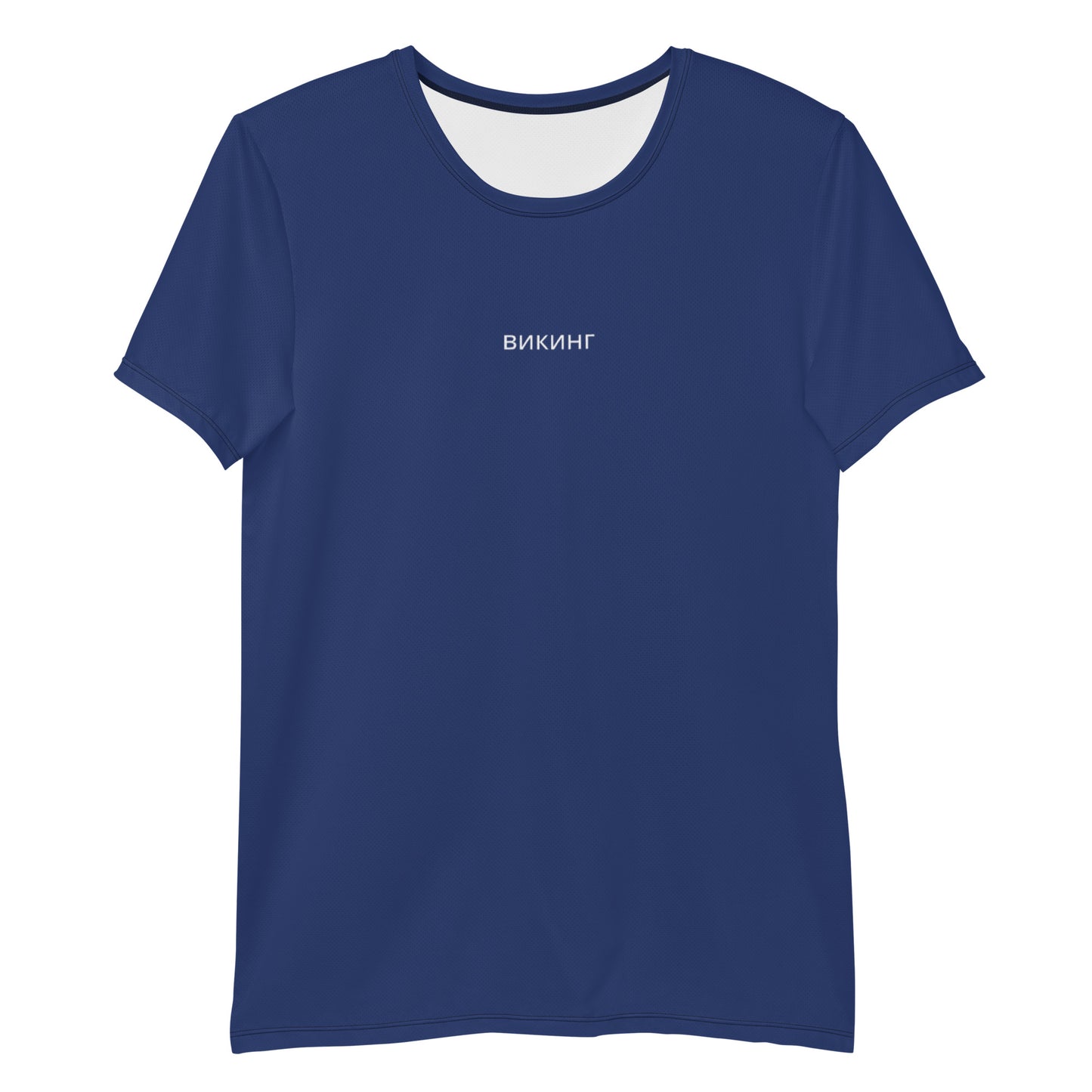 ВИКИНГ Original Navy Blue Athletic T-Shirt Men’s