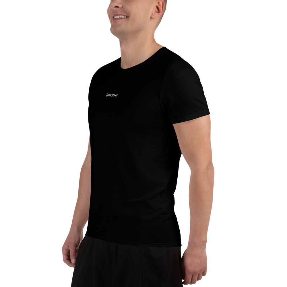 ВИКИНГ Original Midnight Black Athletic T-Shirt Men’s