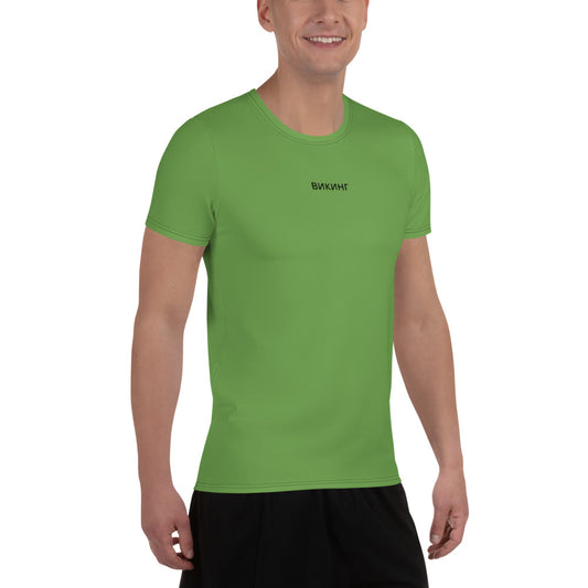 ВИКИНГ Original Shamrock Green Athletic T-Shirt Men’s